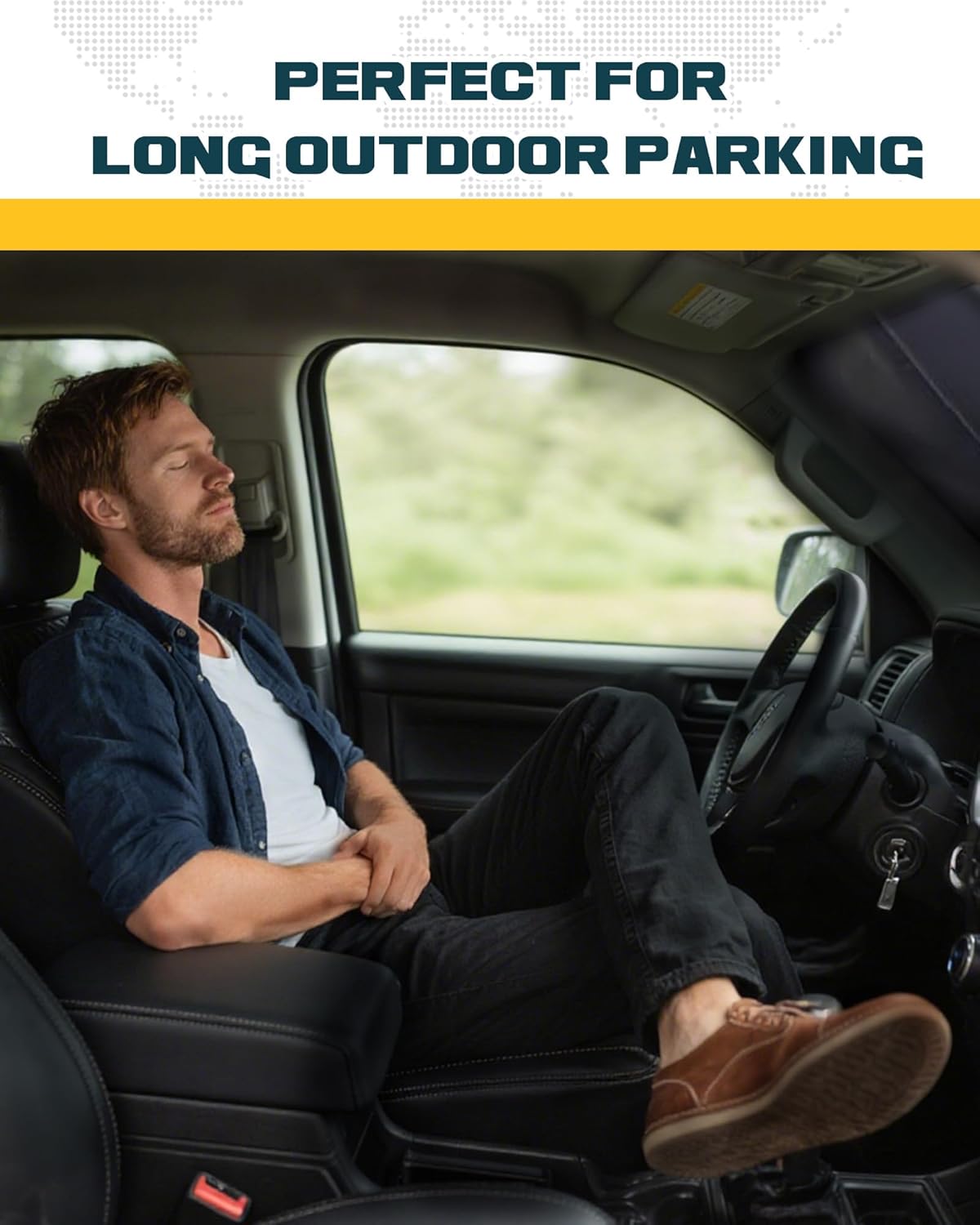 Windshield Sun Shade - Toyota Tacoma 2016-2023 UV Blocking