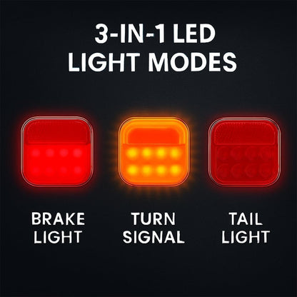 LED Wireless Trailer Lights Kit