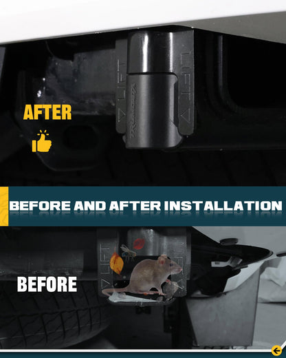 Trumgeta Rear Bumper End Caps - 2024-2026 Toyota Tacoma Black