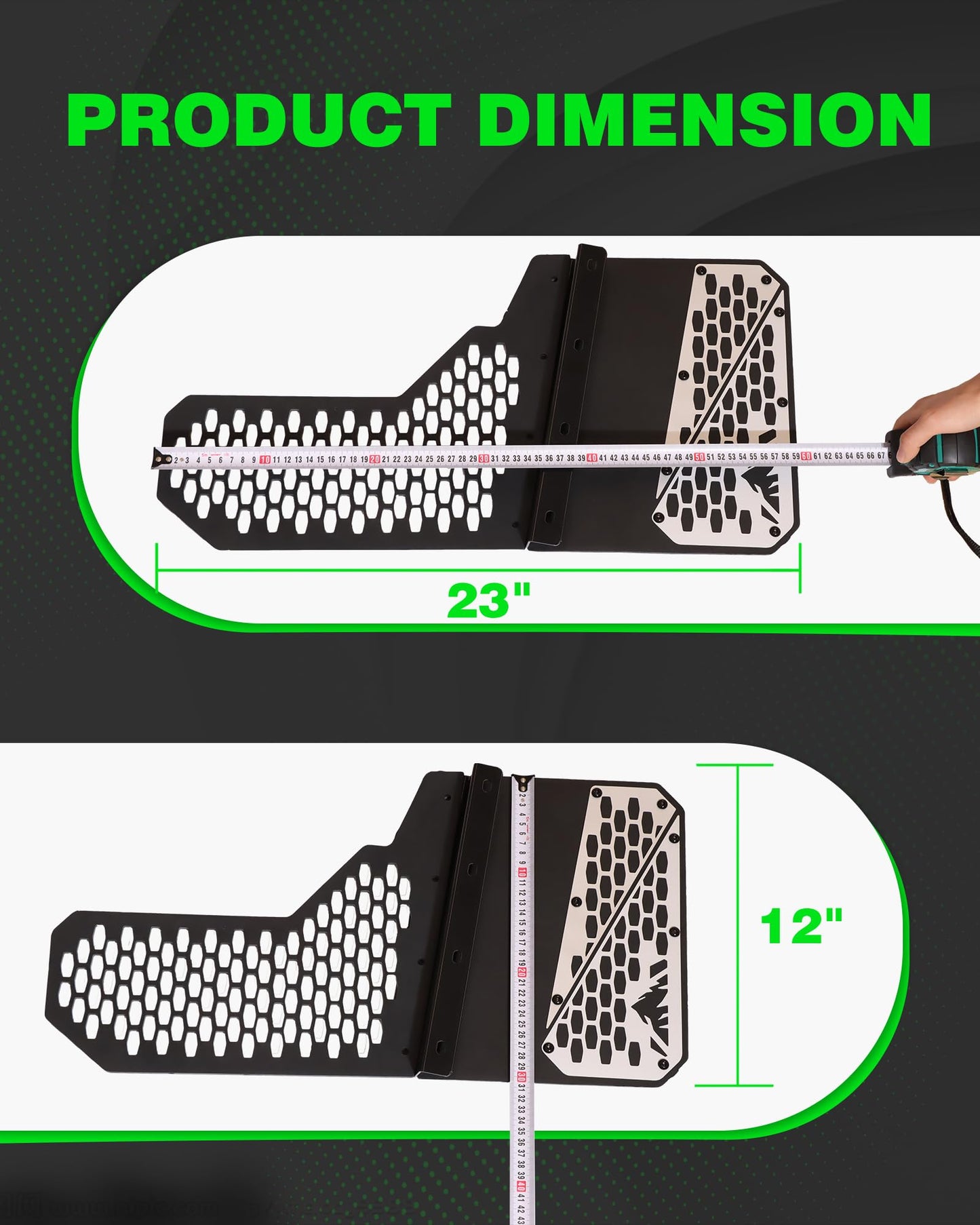 Trumgeta Universal Truck Mud Flaps Splash Guards - 2 Pack