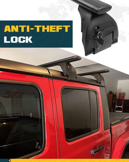 Trumgeta 330lb Roof Racks - Jeep Wrangler JK JL Gladiator 2007-2026