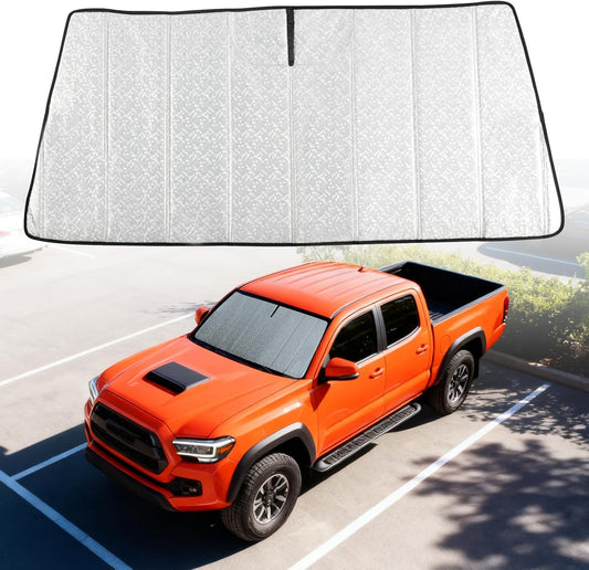 Windshield Sun Shade - Toyota Tacoma 2016-2023 UV Blocking