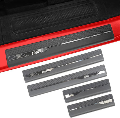 Door Edge Guards for Ford Bronco Accessories 2021-2025 4 Door, Bronco Door Sill Protectors