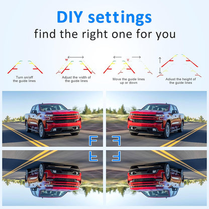 ﻿Wireless Backup Camera for Trucks - 7 Inch Monitor