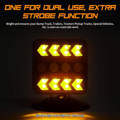 Wireless Trailer Lights Kit for Trucks, Boat, RV, Vehicle, Caravan