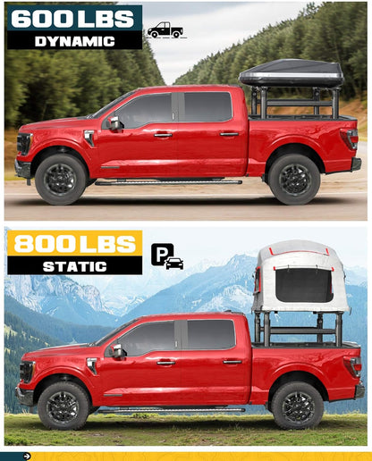 Trumgeta 800lb Truck Ladder Rack - F150 Ram 1500 Silverado