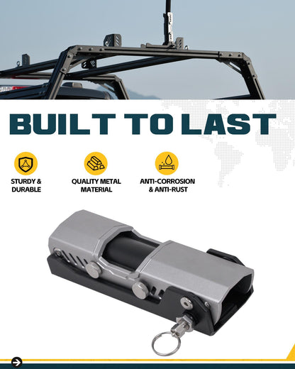 Trumgeta Foldable Flag Pole Mount - Universal Truck SUV Roof Rack