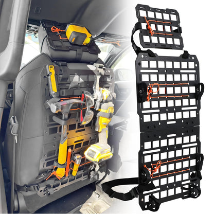 Trumgeta Seat Back MOLLE Panel - Universal Truck Organizer