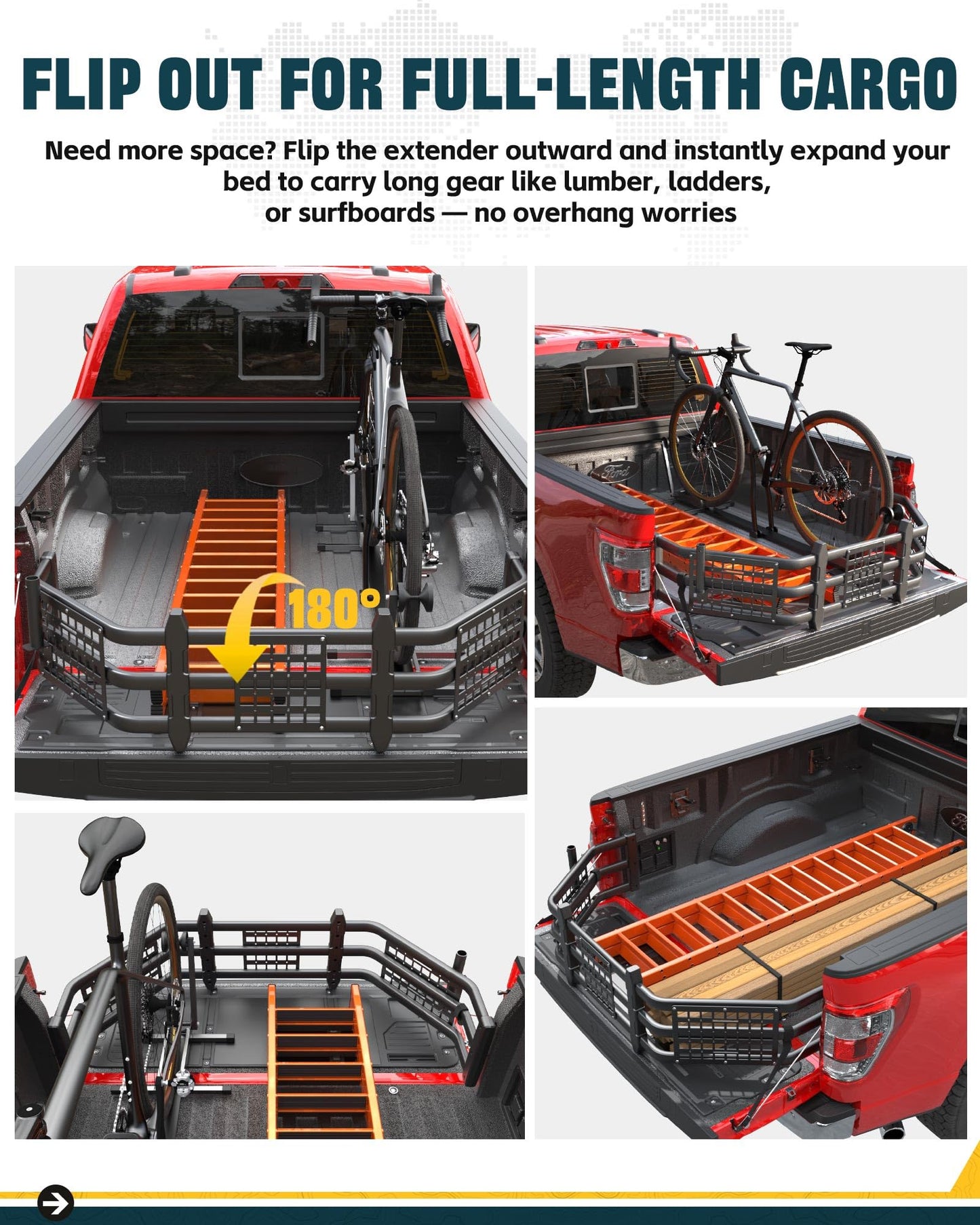 Trumgeta Truck Bed Extender - Toyota Tundra 2007-2026