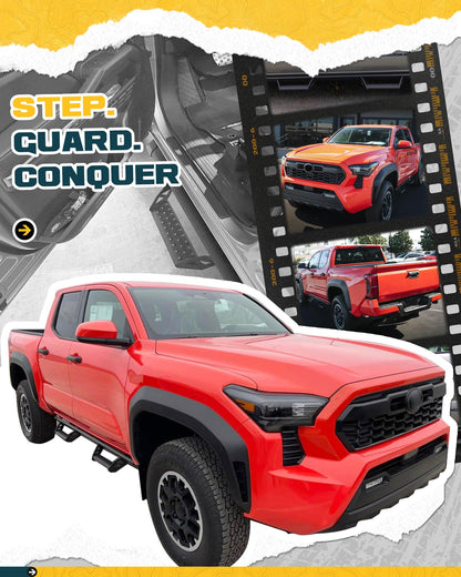 Trumgeta 600lb Drop Down Running Boards - 2024-2026 Tacoma