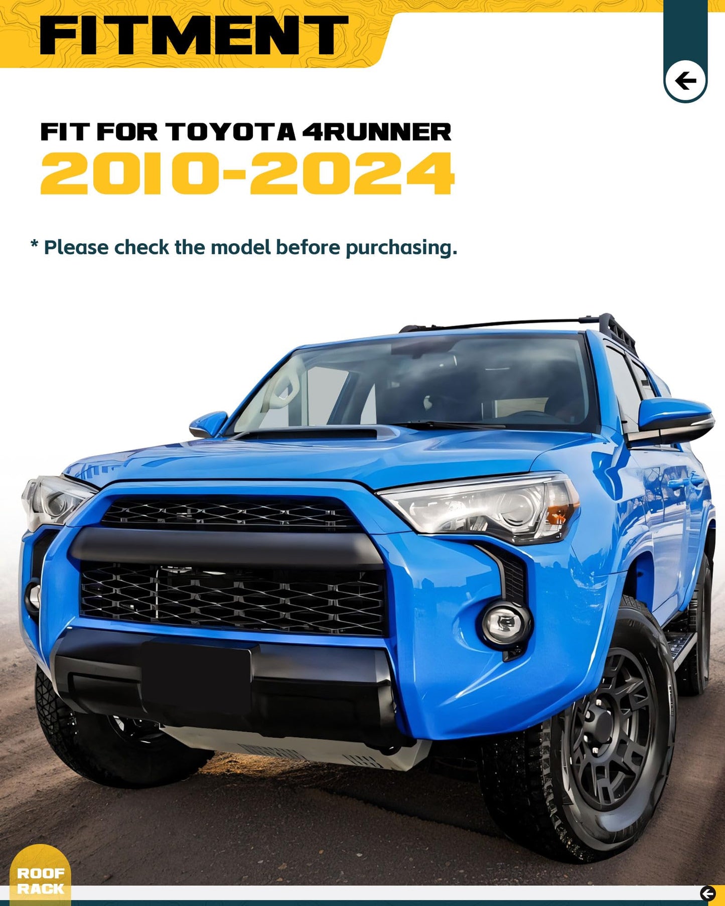 Trumgeta Roof Rack Basket - Toyota 4Runner 2010-2024