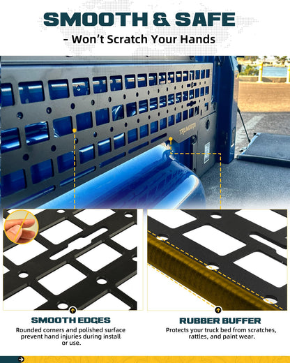 Trumgeta Side Bed MOLLE Panel - 2024-2026 Toyota Tacoma 5ft Bed