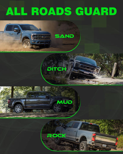 Trumgeta Universal Truck Mud Flaps Splash Guards - 2 Pack