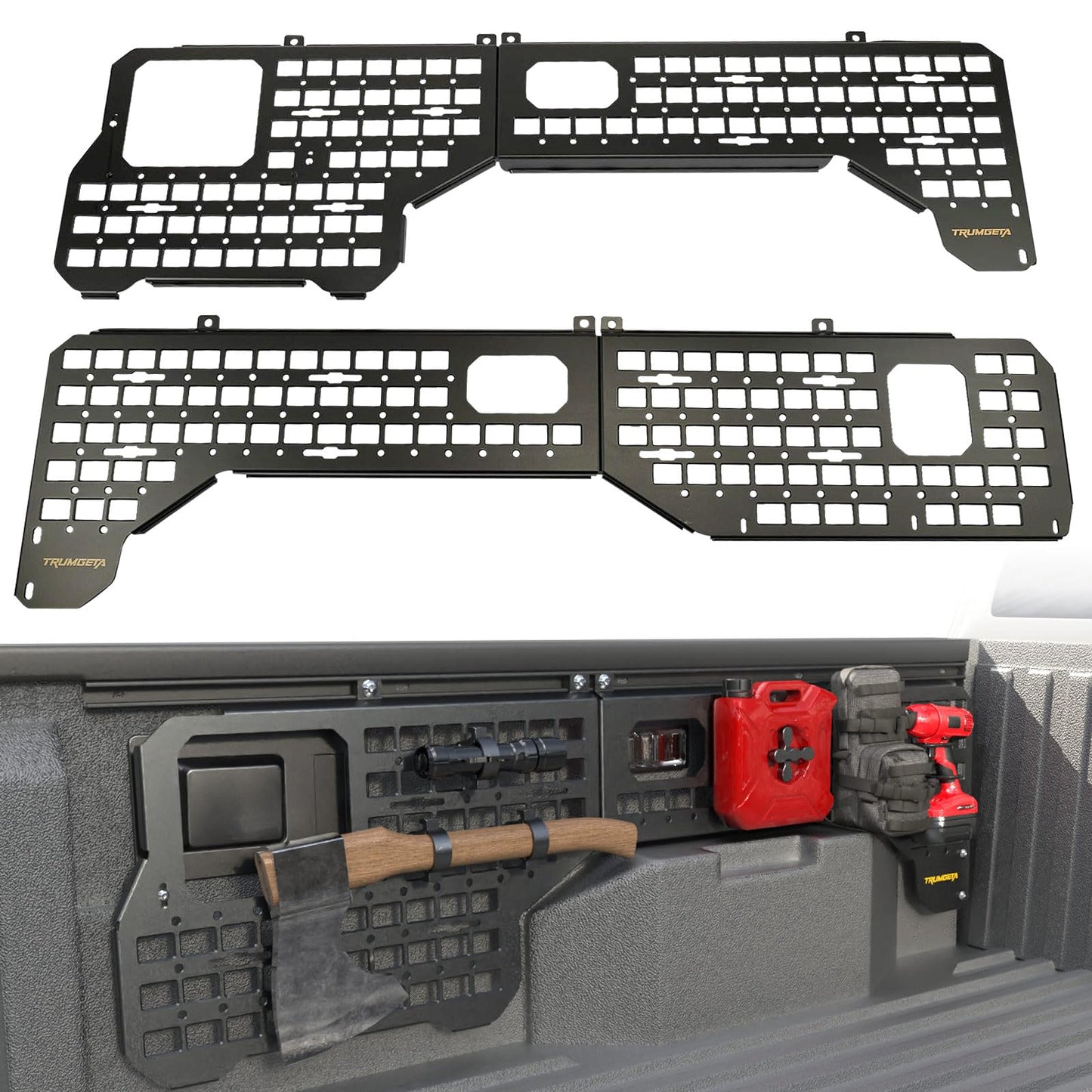 Trumgeta Side Bed MOLLE Panel - 2024-2026 Toyota Tacoma 5ft Bed