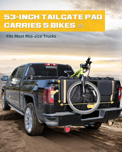 Trumgeta 53" Tailgate Bike Pad - Mid-Size Pickups