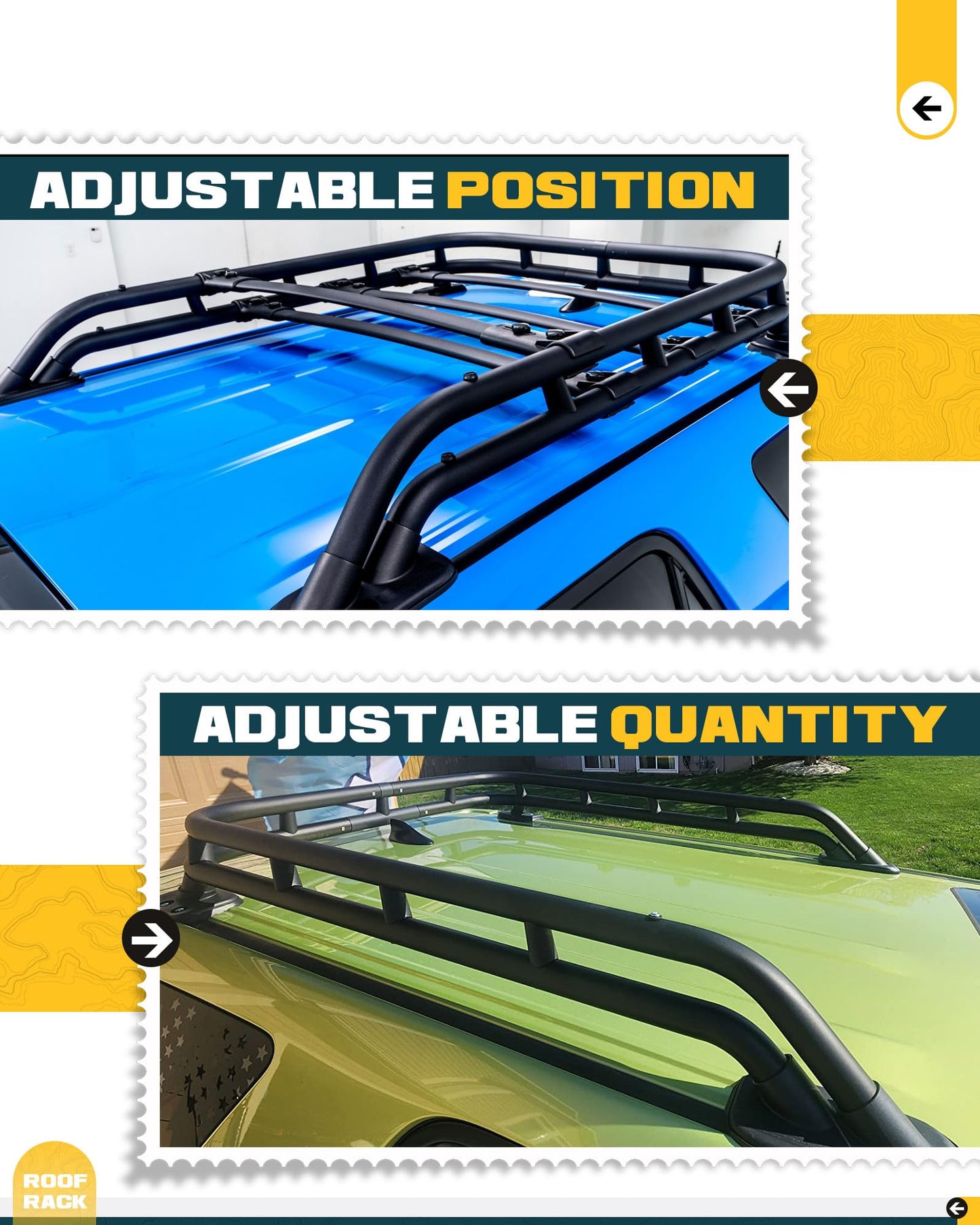 Trumgeta Roof Rack Basket - Toyota 4Runner 2010-2024