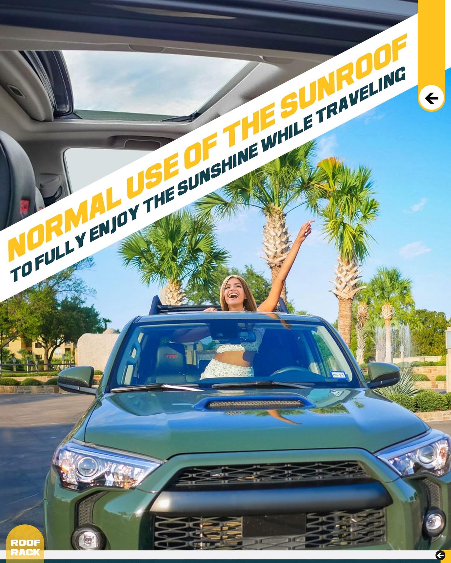 Trumgeta Roof Rack Basket - Toyota 4Runner 2010-2024