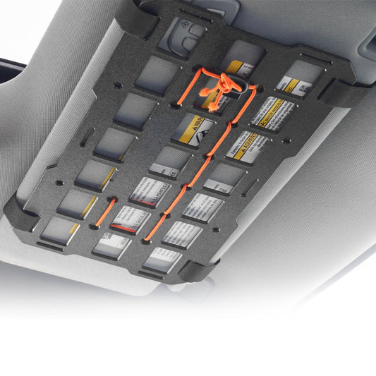 Trumgeta 7x13" Sun Visor MOLLE Panel - Universal Vehicle Organizer