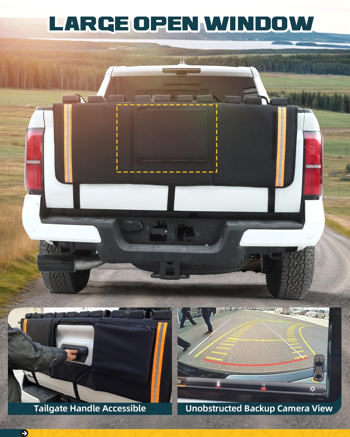 Trumgeta 53" Tailgate Bike Pad - Mid-Size Pickups