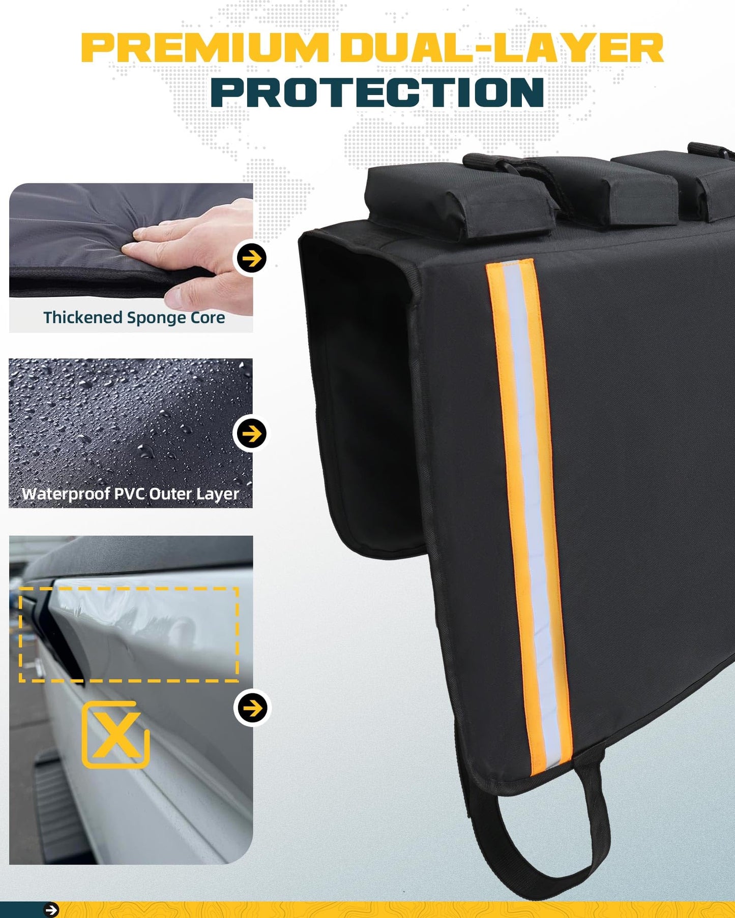 Trumgeta 53" Tailgate Bike Pad - Mid-Size Pickups